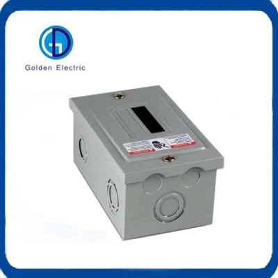 6way Single Phase Domestic Residnetial Commercial Distribution Box Load Center Electrical Panel Board with Circuit Breaker