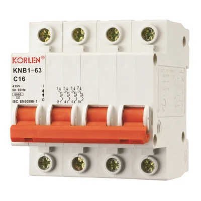 Miniature Circuit Breaker Motor Breaker Knb1-63