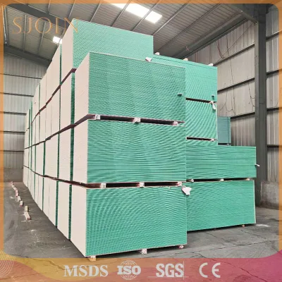 Moisture Acoustic Fire Resistand PVC Drywall Waterproof Fireproof Wall/Ceiling Tile Plaster Panel/Sheet Gypsum Board Price