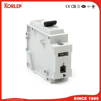 Korlen New Type Plug-in Mini Circuit Breaker MCB with High Making and Breaking Capacity 10ka