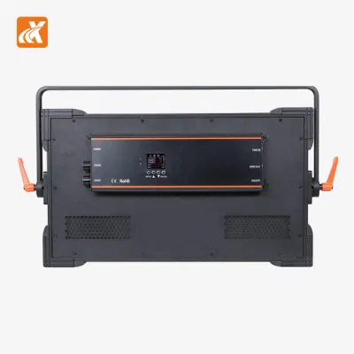 200W LED Dual-Color Flat Panel Stage Lighting DMX Console White Soft Face Light Stage Light Board