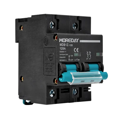 High Quality DC MCB 12V 24V 48V 500V 1000V Solar PV Miniature Circuit Breaker 2p 4p 80A 100A 125A Battery Main Switch