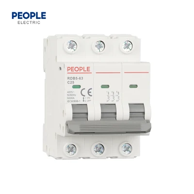 People Rdb5-63 Series Electrical Type Conventional Circuit Breaker MCB Mini/Miniature Circuit Breaker