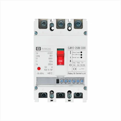 Cjm1e Electrical Moulded Case Circuit Breaker Electronic Adjustable MCCB