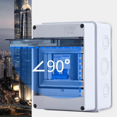 8way IP65 MCB Ht Waterproof Electrical Plastic Distribution Box