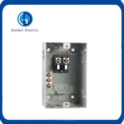 6way Single Phase Domestic Residnetial Commercial Distribution Box Load Center Electrical Panel Board with Circuit Breaker