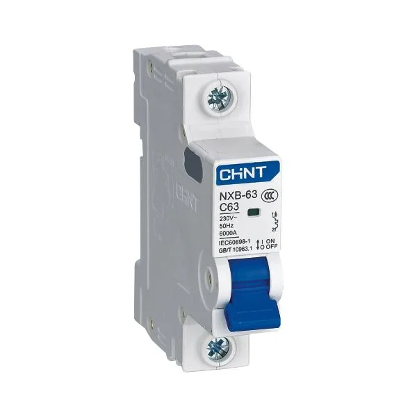 Chint Cheapest MCB Nxb-63 1p 2p 3p 4p Chnt Mini Circuit Breaker