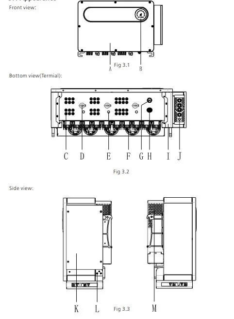 Growatt Solar on Grid Inverter 125kw 100kw Solar Inverter for on Grid Growatt Solar Power Kits Solar PV Plant