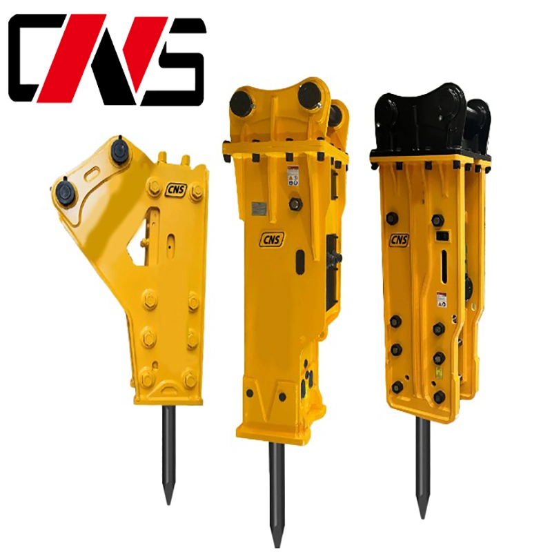 Excavator Parts Hydraulic Rock Hammer Breaker New Efficient Performance Hydraulic Breaker for Mini Excavator