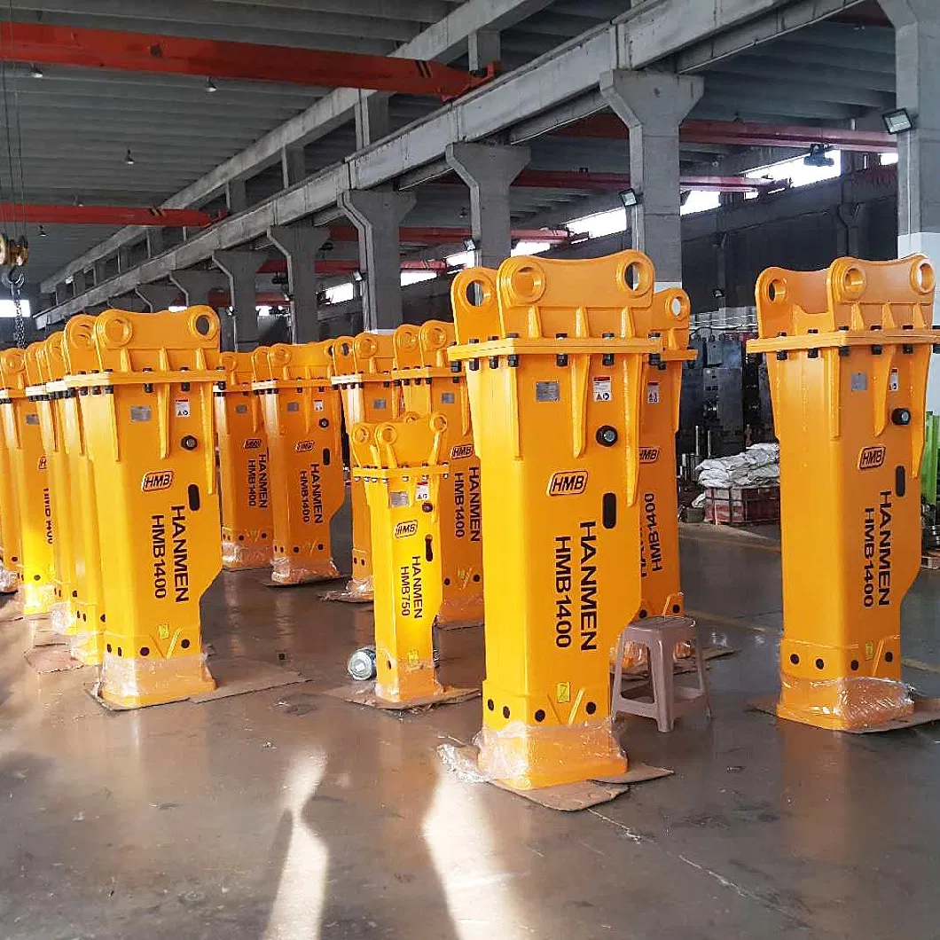 Long Service Life Durable Hydraulic Hammer Breaker Box Type with 135mm Diameter for 20 Ton Excavator