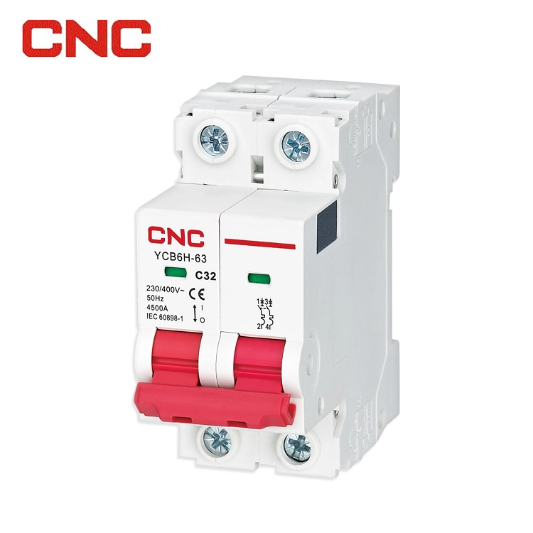 CNC Hot Product Residual Current Circuit Breaker 4.5 Ka with The Inmetro Certificate in Brazil Market (YCB6H-63)