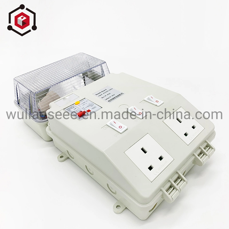 Custom Small Distribution Board with Light