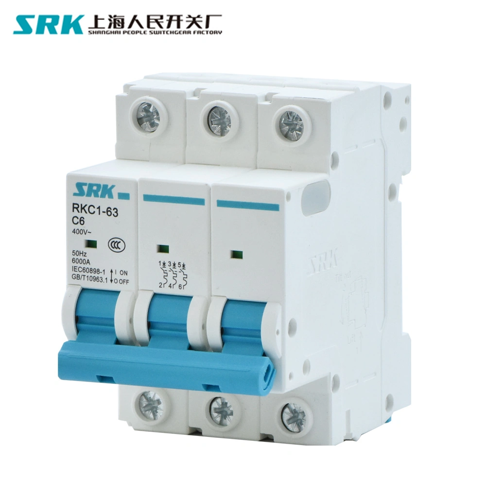 Factory Price 5 Years Warranty 6ka 1p 2p 3p 4p 230V 400V 10 AMP Mini Circuit Breaker