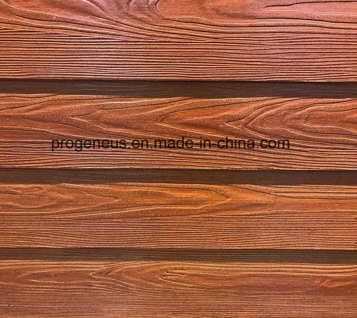 Progeneus Fiber Cement Siding Panel Wood Grain Board Wood Plank Board