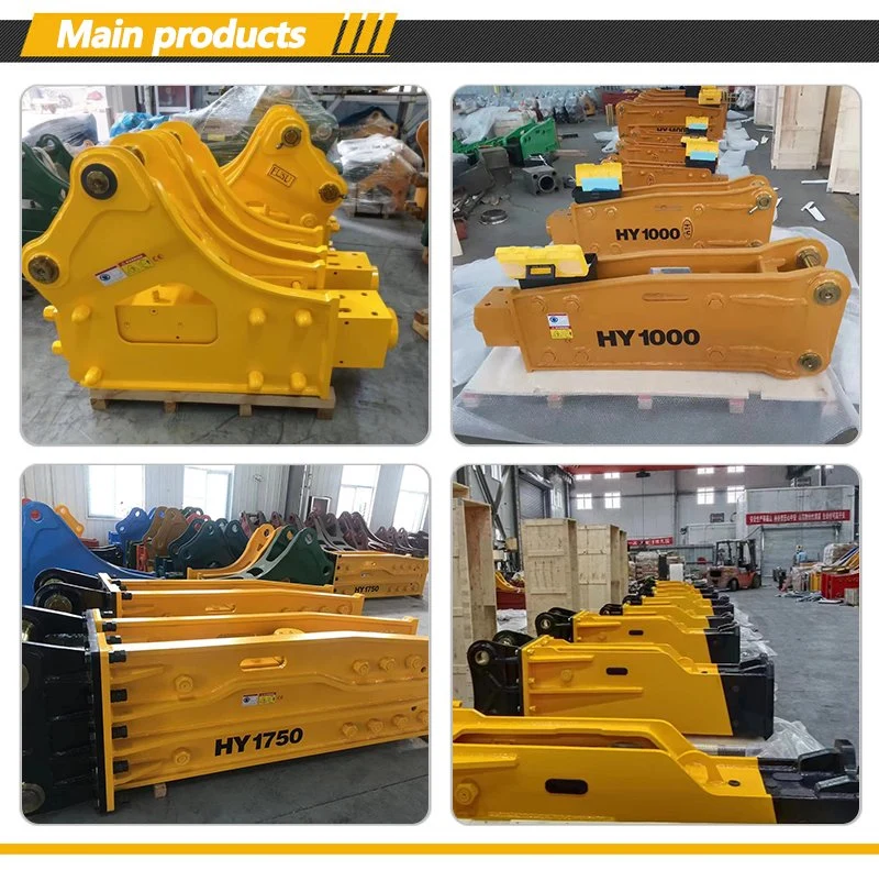 Excavator Breaker for Quarry Mines Hydraulic Rock Breaker Hammer Top Type Hydraulic Breaker