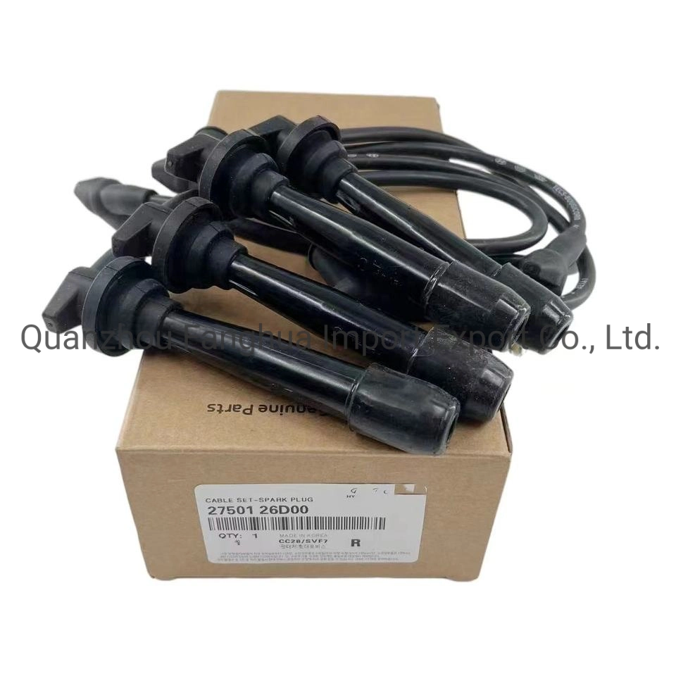 Genuine OEM 27501-26D00 Cable Set-Spark Plug / 2750126D00 for Select Hyundai KIA Models