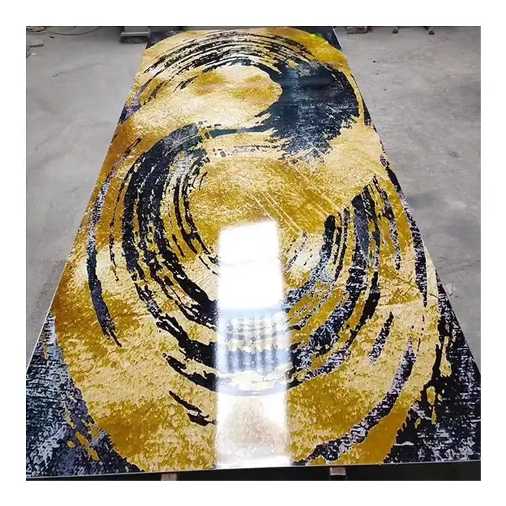 UV Marble PVC Wall Panels Sheet PVC Cladding Boards for TV Board