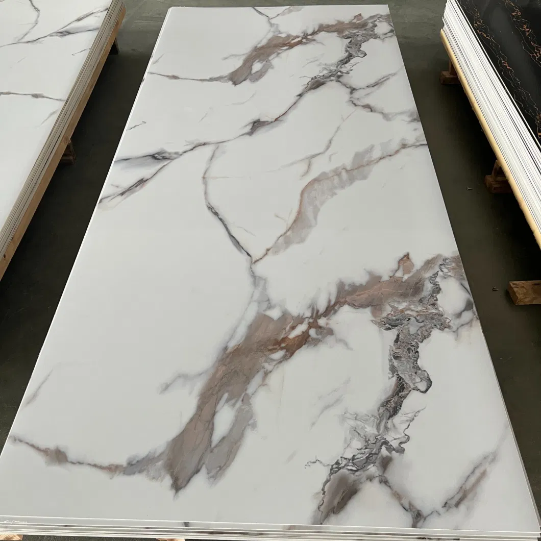 1220*2440mm 1220*2800mm 1220*2900mm PVC UV Marble Sheet Wall Panel Board