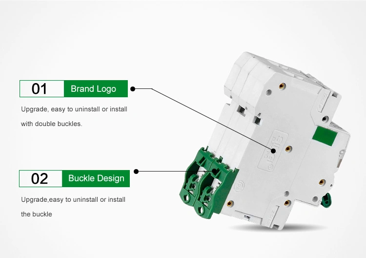 Manual Type DIN Rail Mounting Singi Mini Electric Circuit Breaker