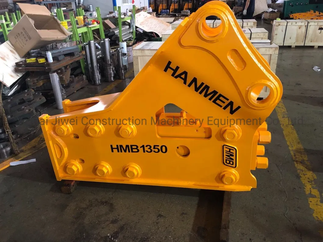 Long Service Life Durable Hydraulic Hammer Breaker Box Type with 135mm Diameter for 20 Ton Excavator