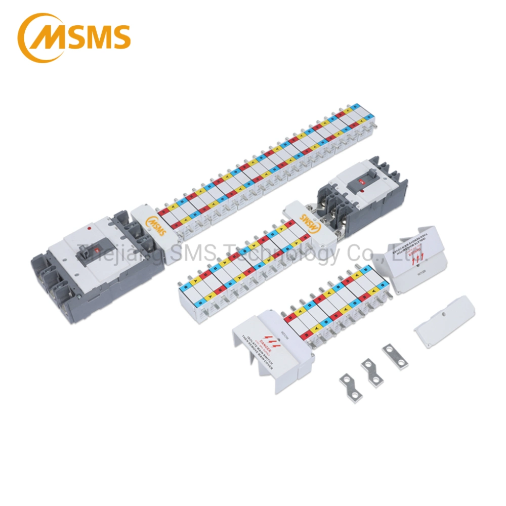 Circuit Breaker Pan Assembly for Distribution Board Busbar 125A, 175A, 250A