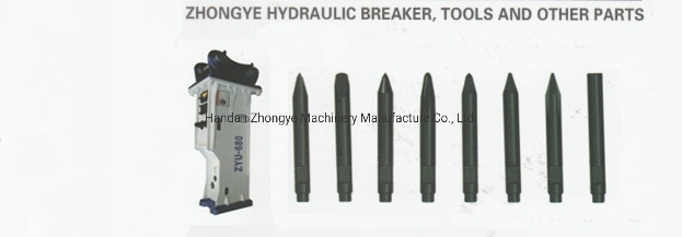 Hydraulic Rock Stone Breaker for Mini Excavator Skid Loader