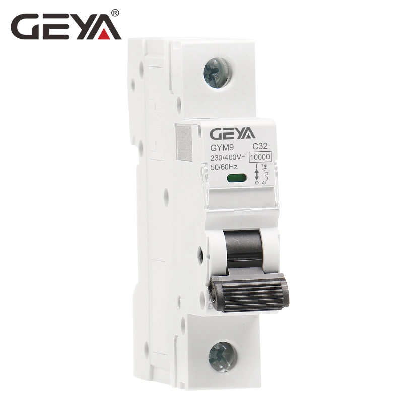 Geya Wholesale Gym9 Circuit Breakers Factory IC65n C63A MCB with IEC60898 Standard CE Test Report