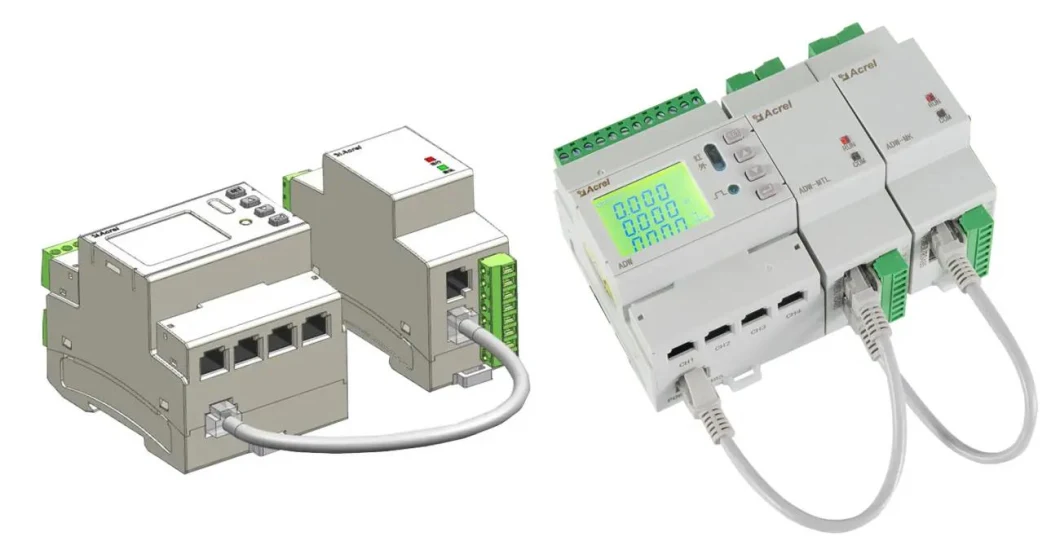 Acrel Adw210 Multi-Channel Energy Meter 3-Phase Standard Cts for dB Room