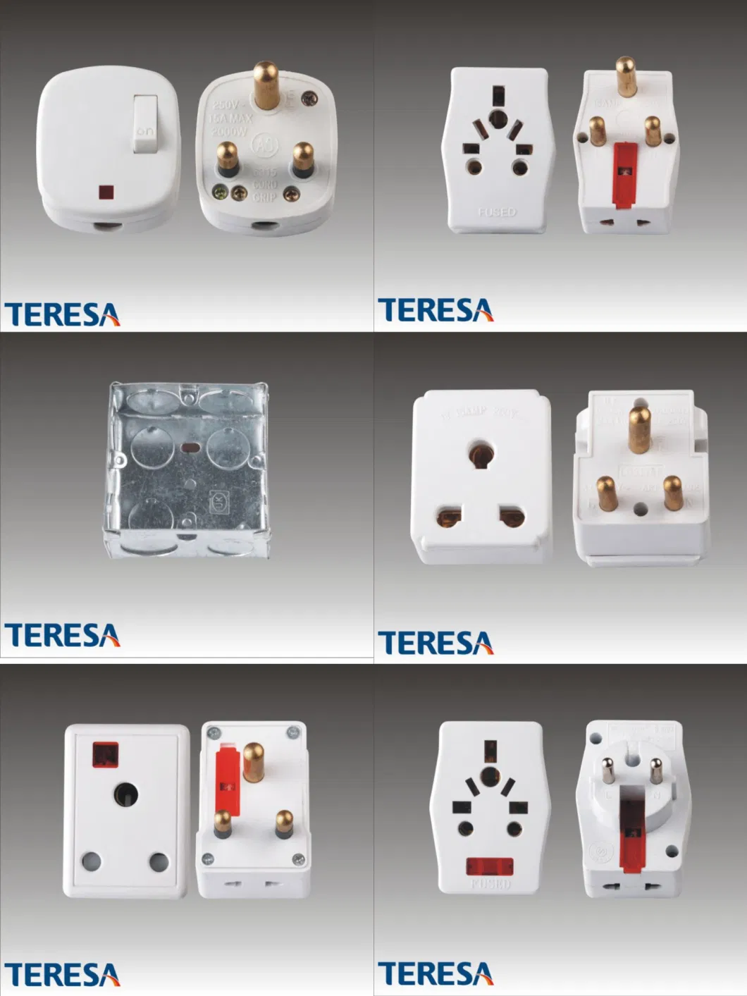 Factory Price Safety and Practical UK Power Electric 13A Socket Power Plug