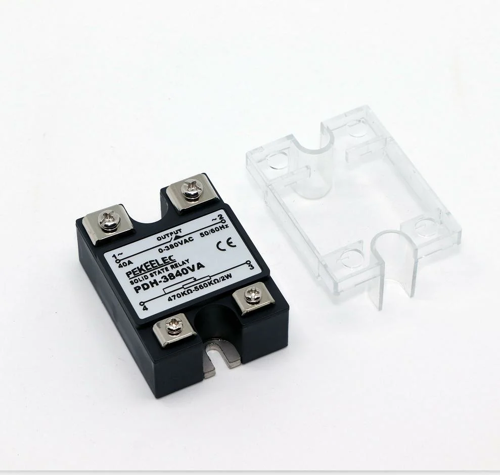 DIN Rail Mounting Solid State Relay with CE 80A