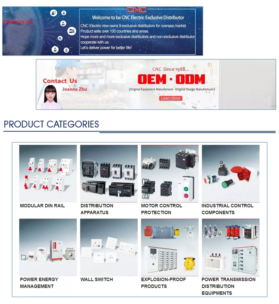 Factory Made Residual Current Breaker Residual Current RCCB/RCBO/ELCB/MCB