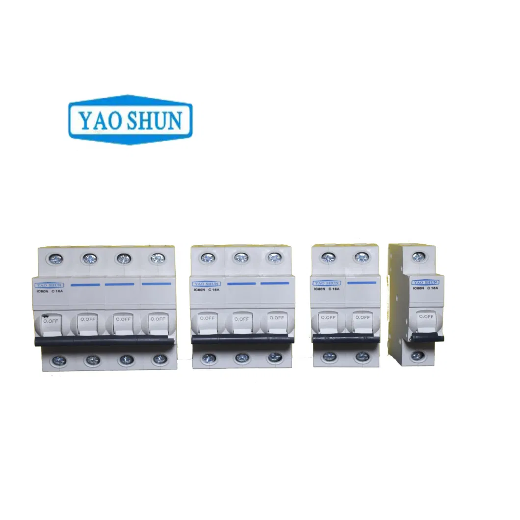 MCB Series C60 C65 IC60 IC65 1p C16 Miniature Circuit Breaker