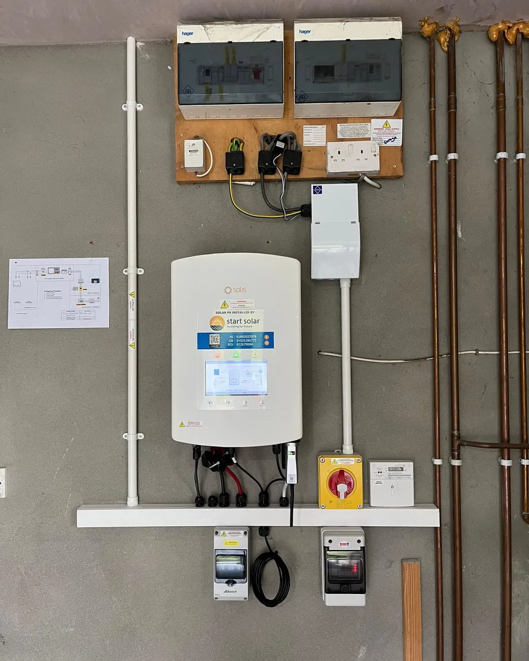 Wholesales IP66 4way Plastic Power Distribution Enclosure Breaker Box