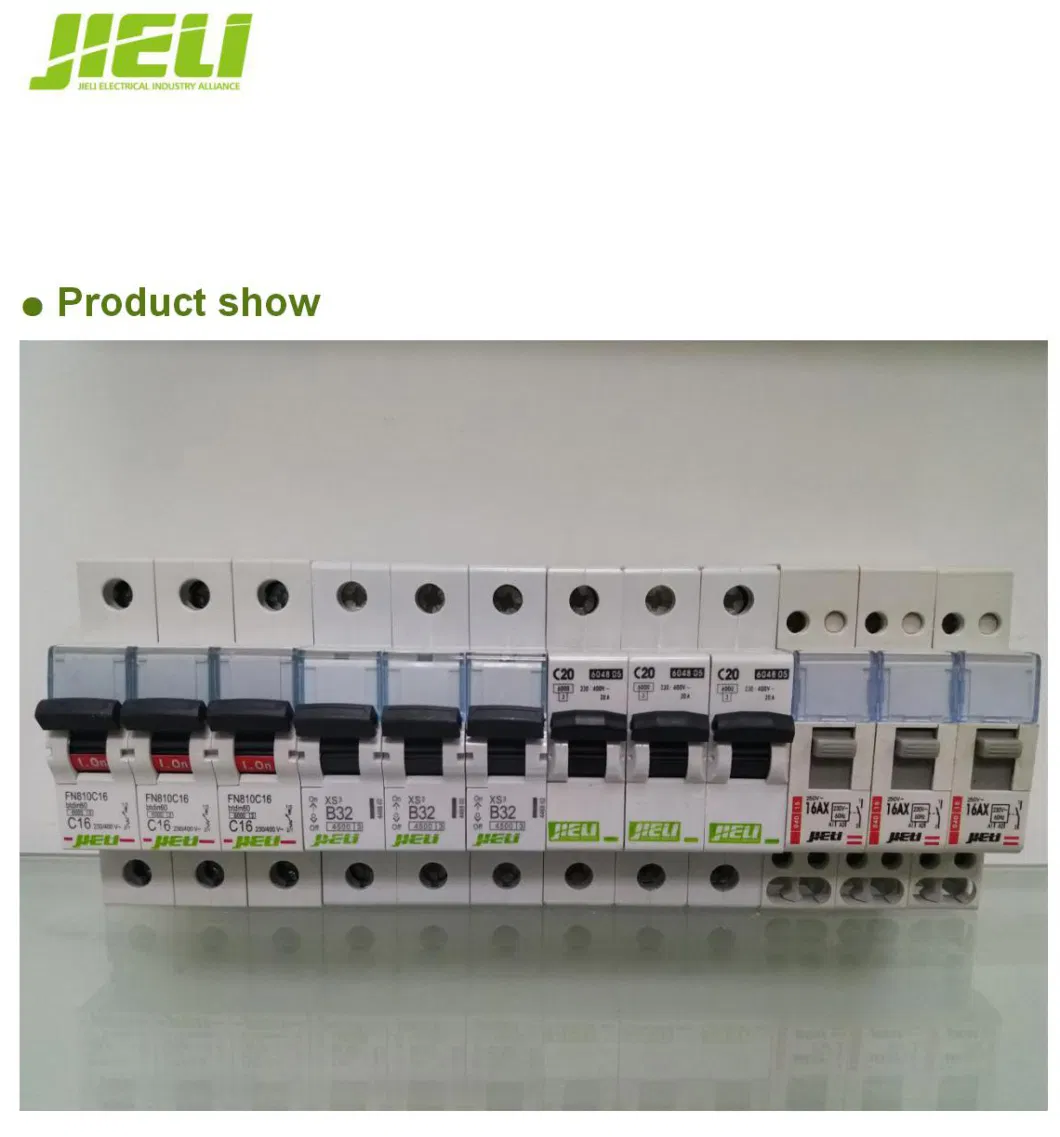 Jieli Scm Wenzhou Products 3 Phase 380V Circuit Breaker C10 MCB