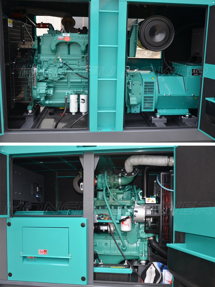 50/60Hz 10kVA-2500kVA Open/Silent Industrial Electric Power Diesel Generator with Cummins Perkins Deutz Doosan Lovol Baudouin Engine Stamford Hongfu Alternator