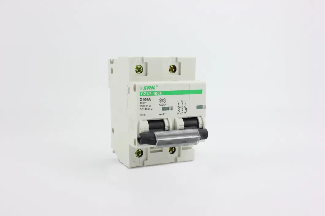 5-Year Warranty Overload Protection 400V 415V 2p 80A 100A 125A MCB Circuit Breaker