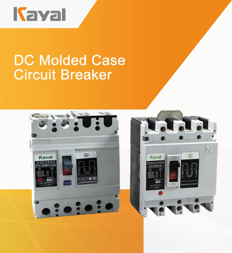 Kayal 350A 400A 3pole MCCB MCB Adjustable Circuit Breaker