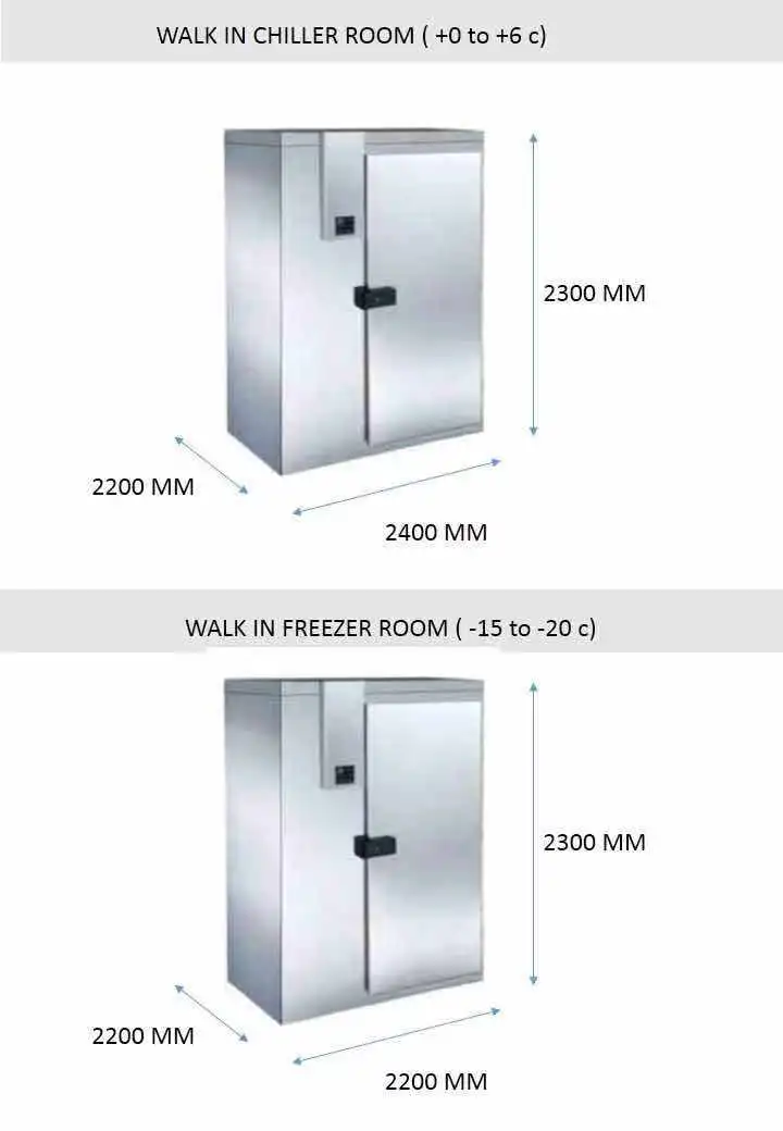 Commercial Assembly Type Cold Room for Vegetable and Fruits