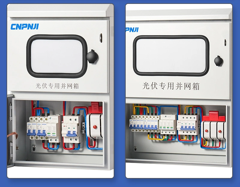 2023 New Arrival Power Distribution Box DC 1000V IP65 Waterproof 15kw Single Phase PV on-Grid Combiner Box