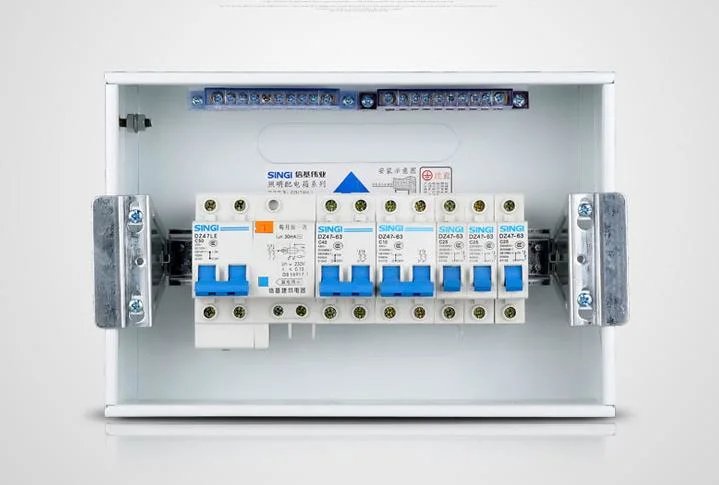 up and Down Open Metal Distribution Board with ABS Cover