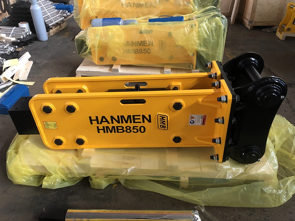 Long Service Life Durable Hydraulic Hammer Breaker Box Type with 135mm Diameter for 20 Ton Excavator