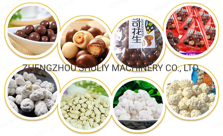 Cocoa/Peanut Sugar Coating Machine Production Line