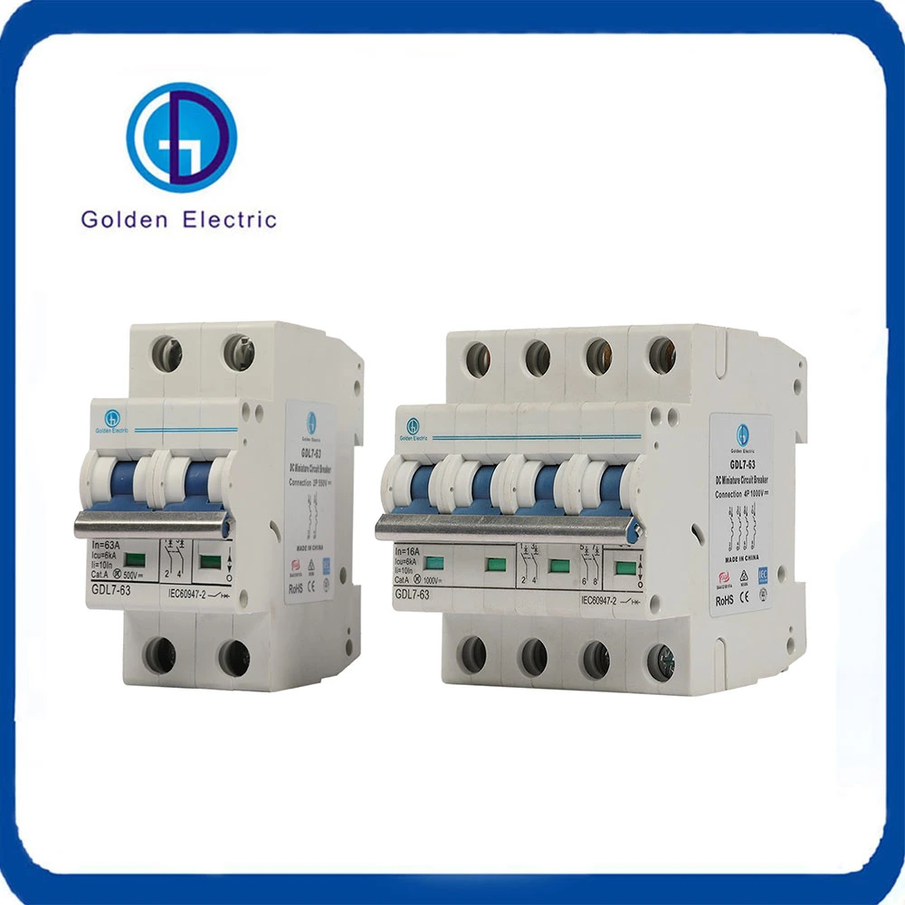 Gdm1 Moulded Case Circuit Breaker Switch DC 3p/4p 125A 250A 400A 630A 800A MCCB for Power Distribution