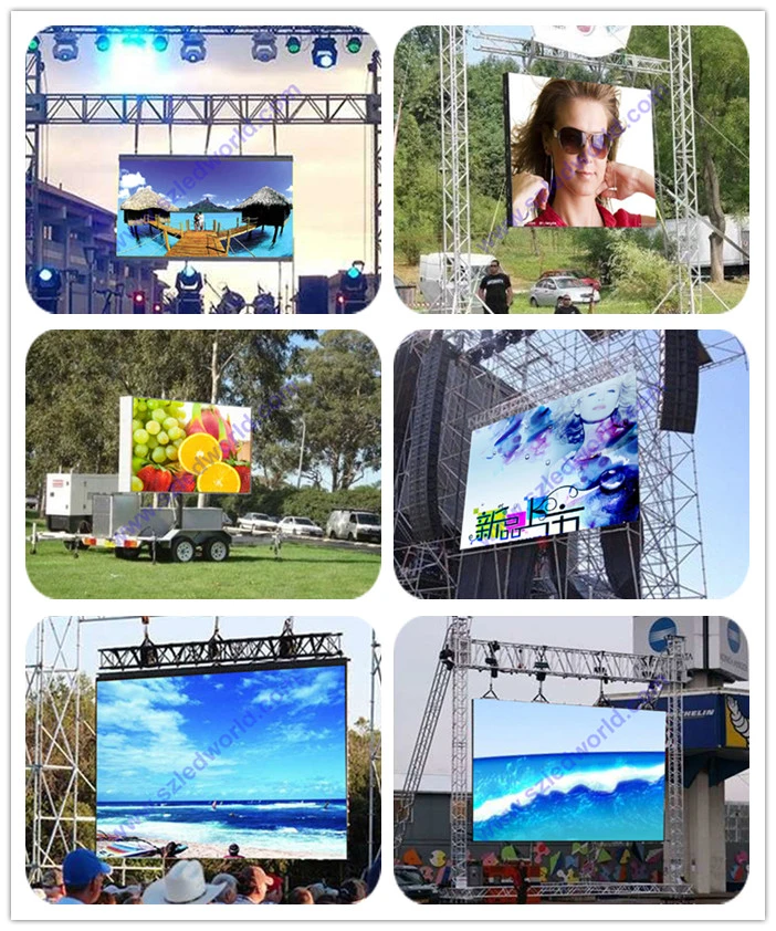 Indoor / Outdoor Full Color SMD Billboard Display Wall LED Sign Wholesale Advertising Board Panel (P2 P2.5 P3 P3.91 P4 P5 P4.81 P5.95 P6 P6.25 P8 P10)