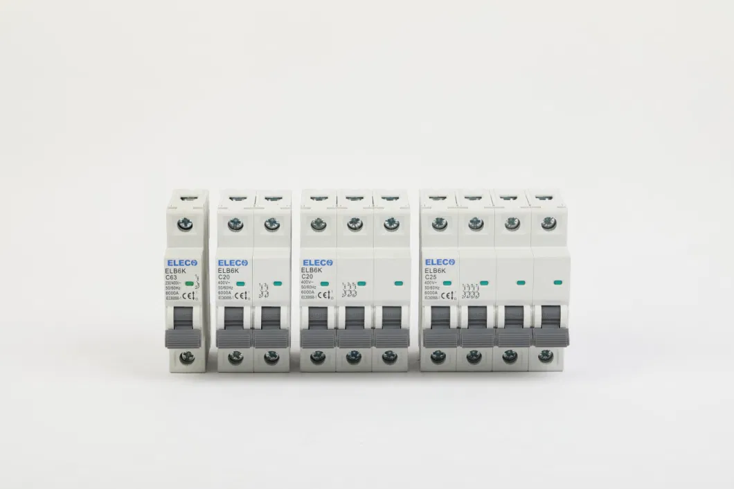 Hot Sale 1p Mini Circuit Breaker with CE Elb6K Series