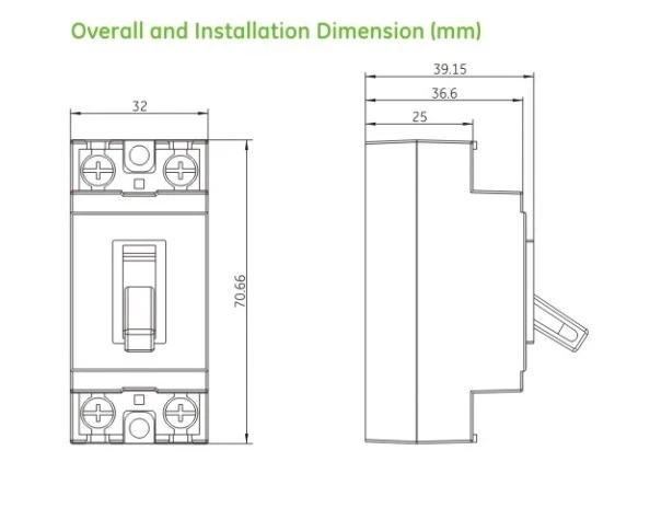 Electric Safety Switch Nt50 MCB, ELCB Manufactory