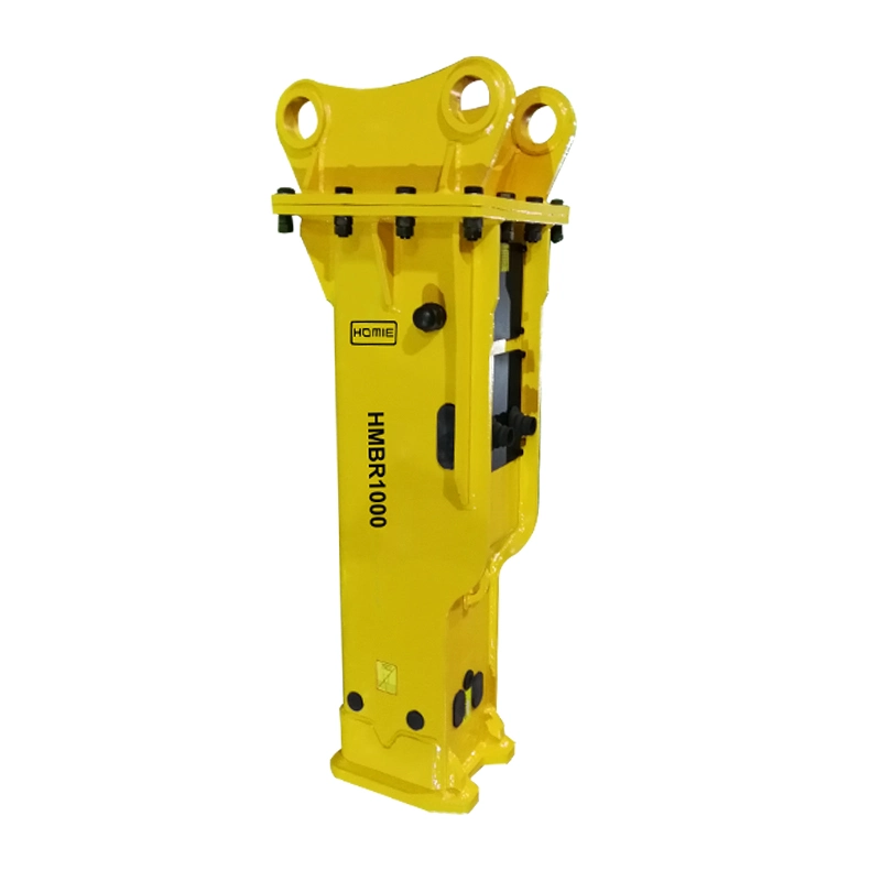 Homie CE Approved 20 Ton 30 Ton Korea Technology Side Top Silenced Box Type Excavator Hydraulic Rock Breaker Hydraulic Rock Hammer