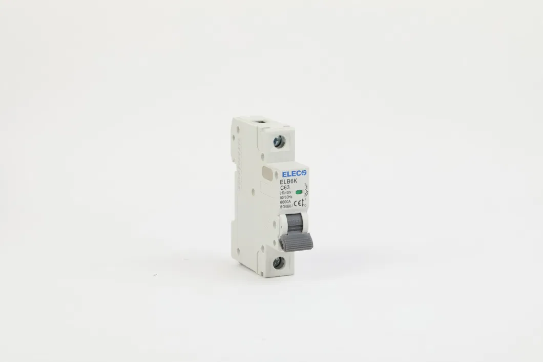 Hot Sale 1p Mini Circuit Breaker with CE Elb6K Series