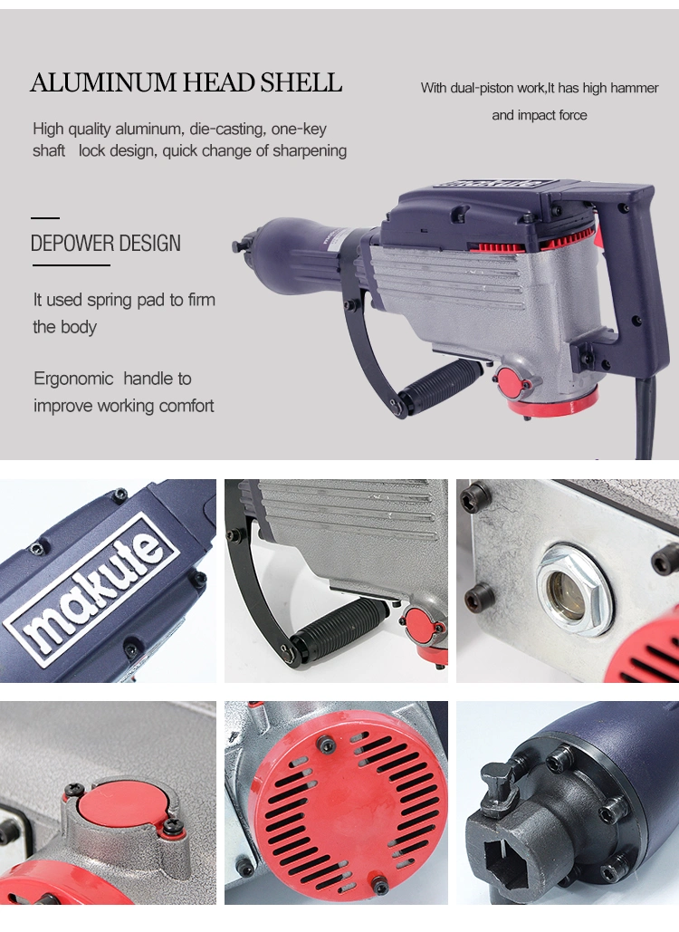 Makute Electric Super Demolition Hammer 85mm 2800W Breaker