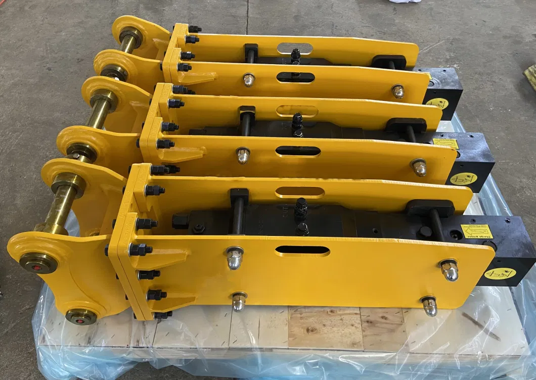 Homie CE Approved 20 Ton 30 Ton Korea Technology Side Top Silenced Box Type Excavator Hydraulic Rock Breaker Hydraulic Rock Hammer